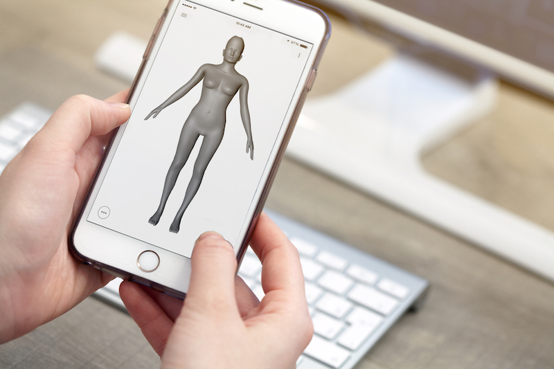 Nettelo Free 3D body scan app